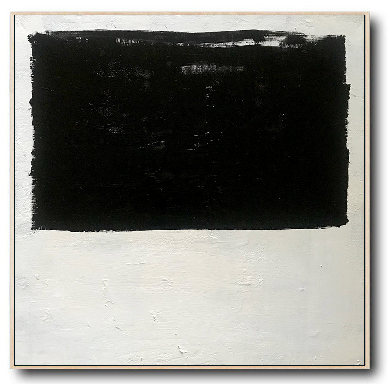 Extra Large Abstract Painting On Canvas, Oversized Minimalist Painting