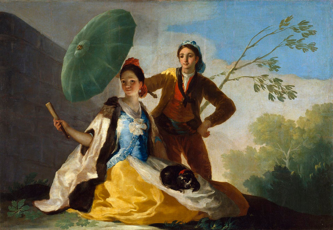 The Parasol by Francisco Goya Reproduction for Sale by Blue Surf Art