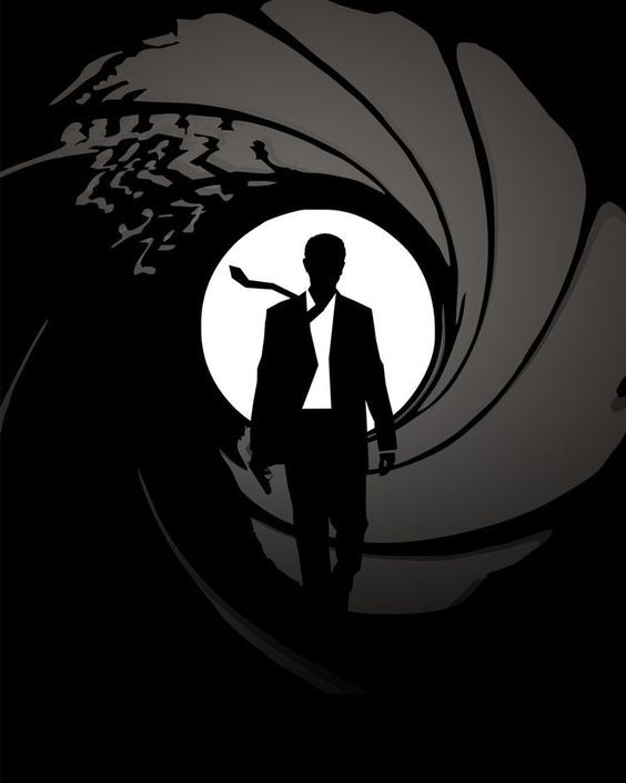 James Bond Wall Art Sky Fall Canvas Art Oil on Canvas Handmade Painting