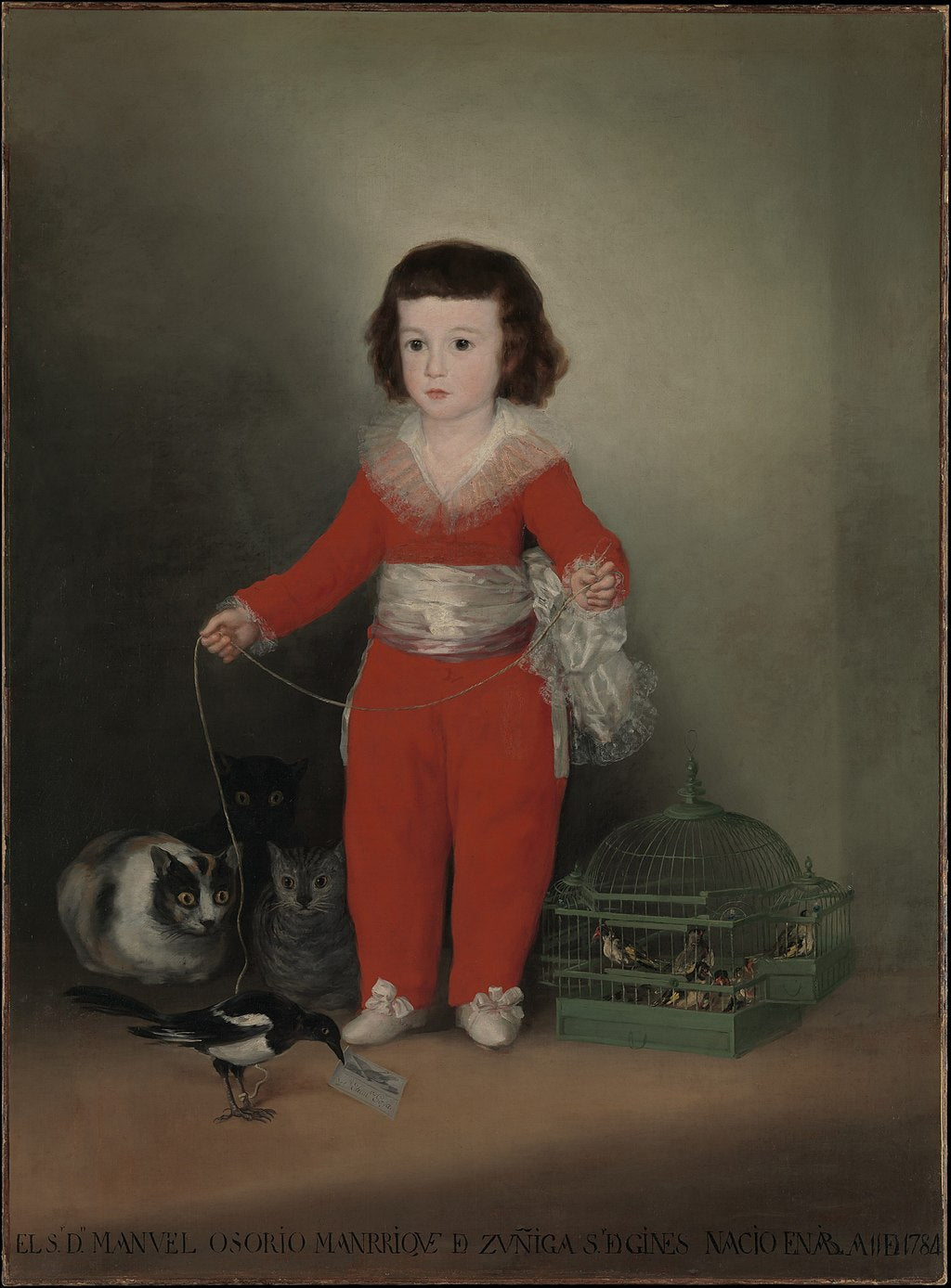 Manuel Osorio Manrique de Zúñiga by Francisco Goya Reproduction for Sale by Blue Surf Art