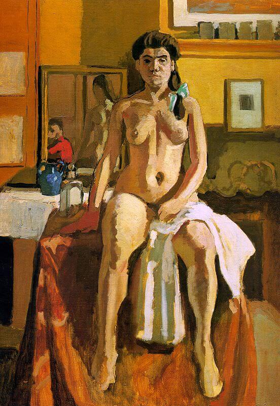 Carmelina, 1903 Painting by Henri Matisse Oil on Canvas Reproduction by Blue Surf Art