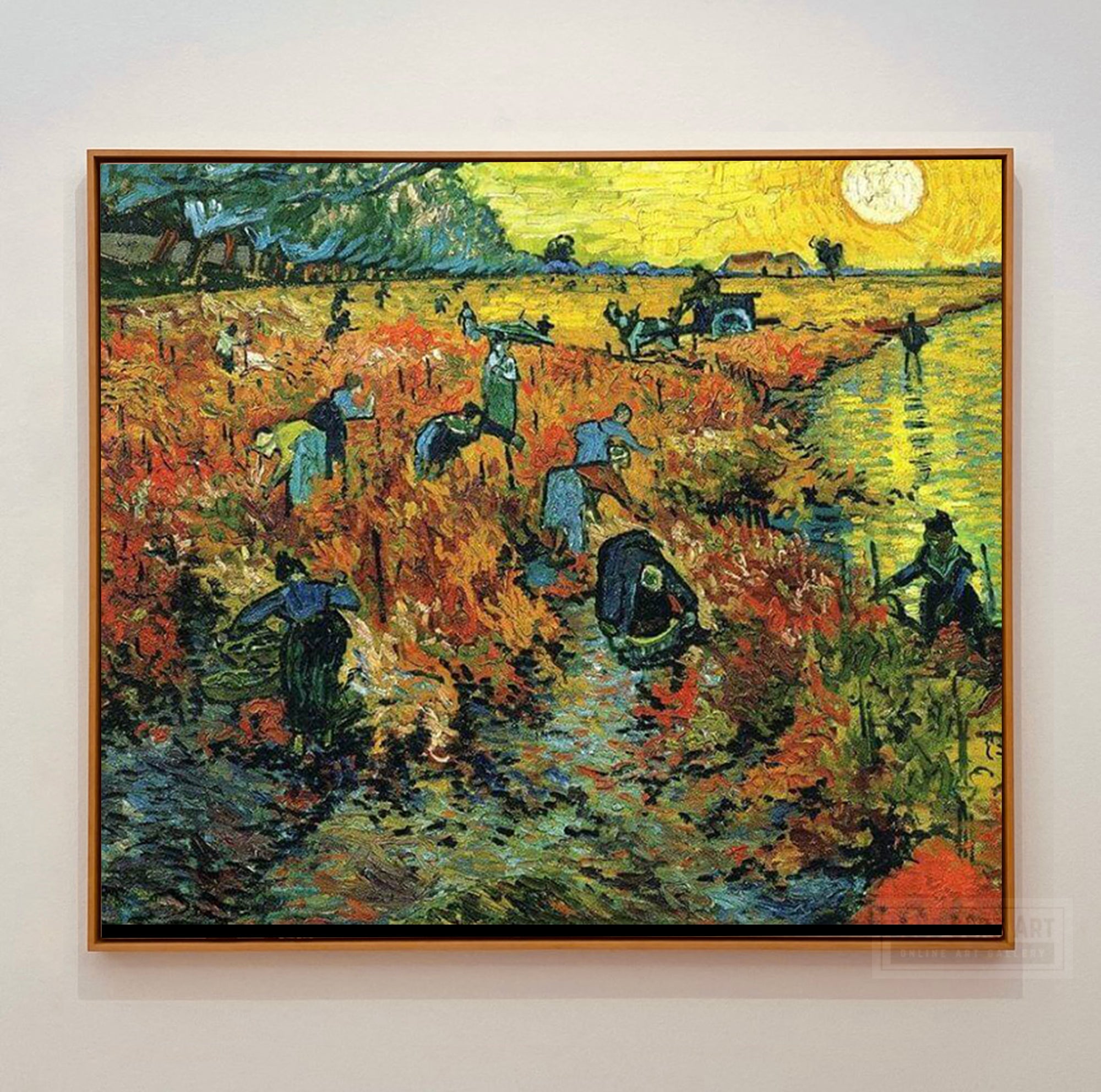 The Red Vineyard
