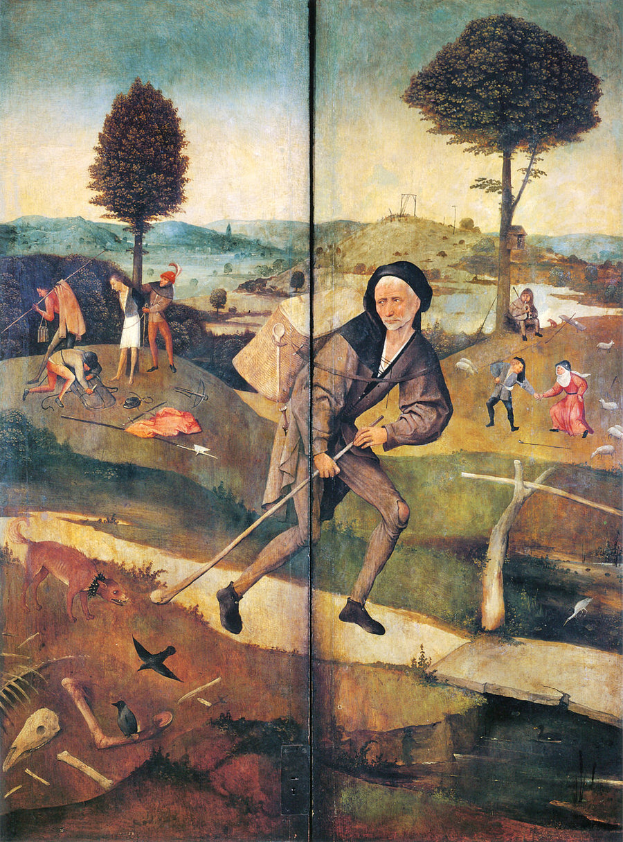 Outside panels of The Haywain Triptych