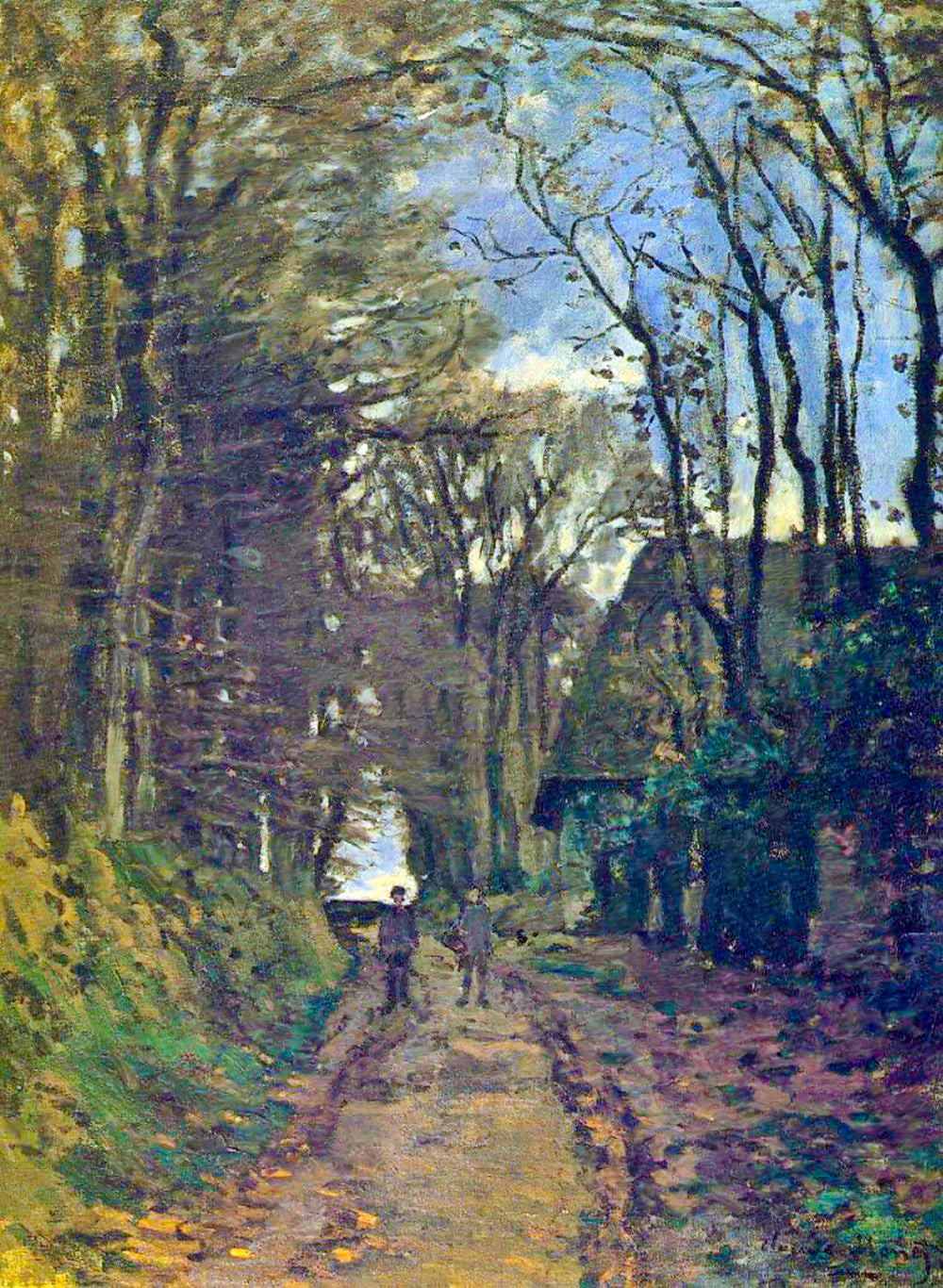 Lane in Normandy by Claude Monet