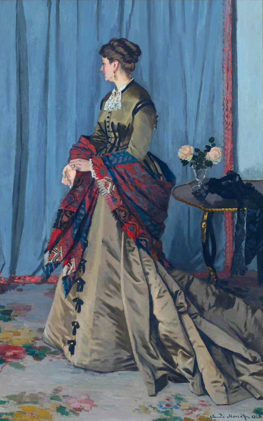Portrait of Madame Gaudibert by Claude Monet