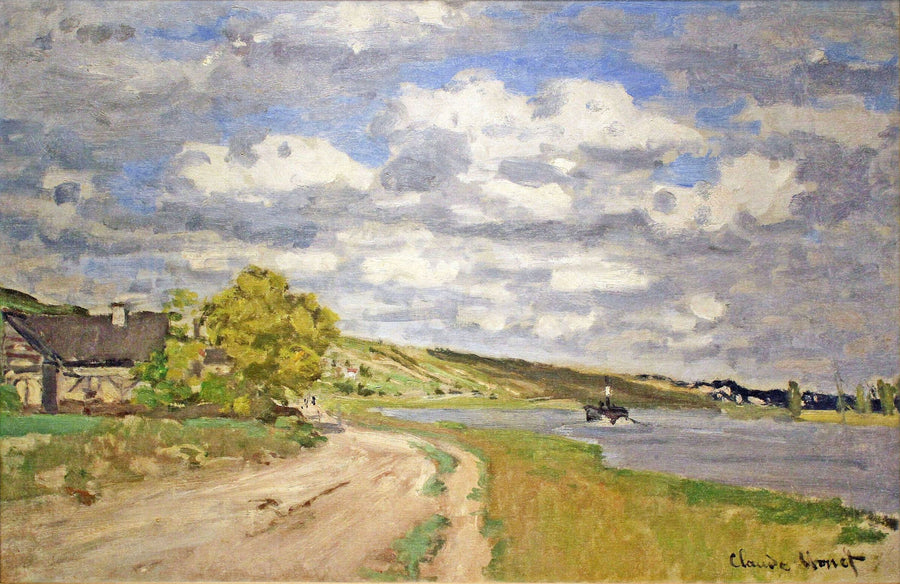 The Estuary of the Siene by Claude Monet. Reproduction