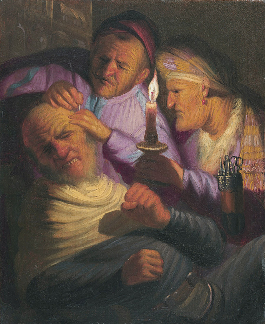 The Operation (Touch) by Rembrandt Wall Art Reproduction for Sale by Blue Surf Art - featured
