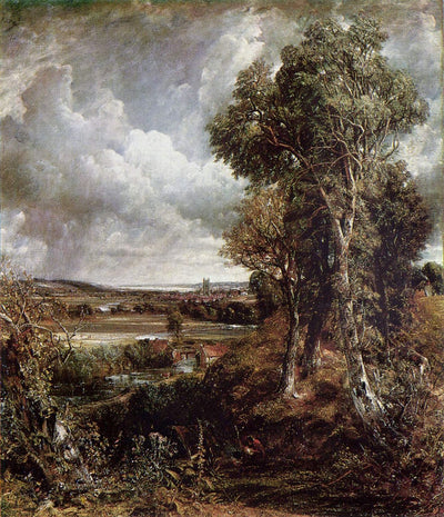 Dedham Vale by John Constable Reproduction Painting for Sale - Blue Surf Art