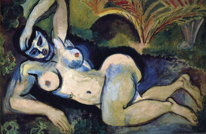 The Blue Nude, 1907 Painting by Henri Matisse Oil on Canvas Reproduction by Blue Surf Art