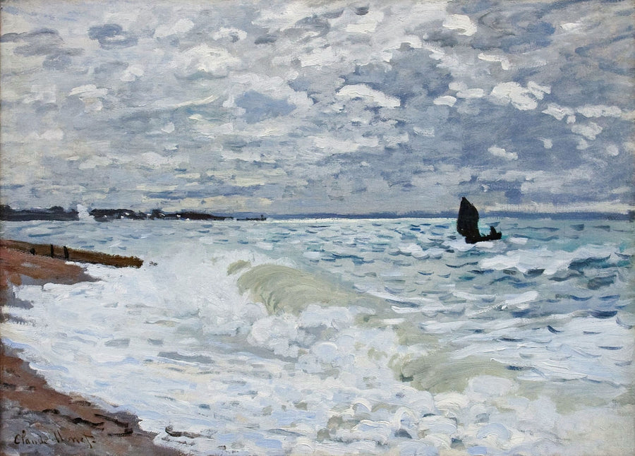 The Sea at Saint-Adresse by Claude Monet