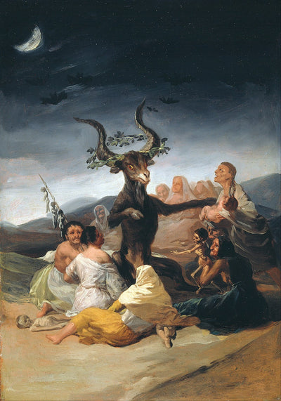 Witches' Sabbath by Francisco Goya Reproduction for Sale by Blue Surf Art