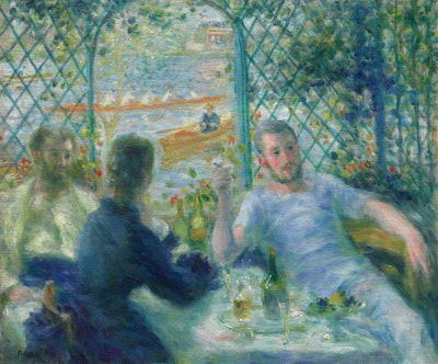 Lunch at the Restaurant Fournaise by Pierre-Auguste Renoir Reproduction for Sale by Blue Surf Art