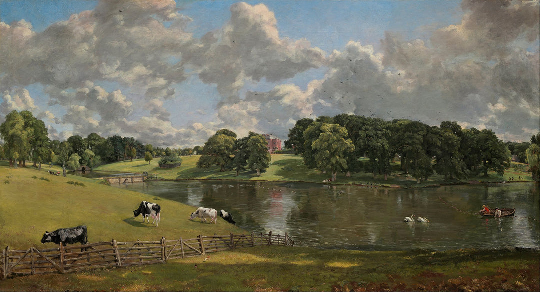 Wivenhoe Park by John Constable Reproduction Painting for Sale - Blue Surf Art