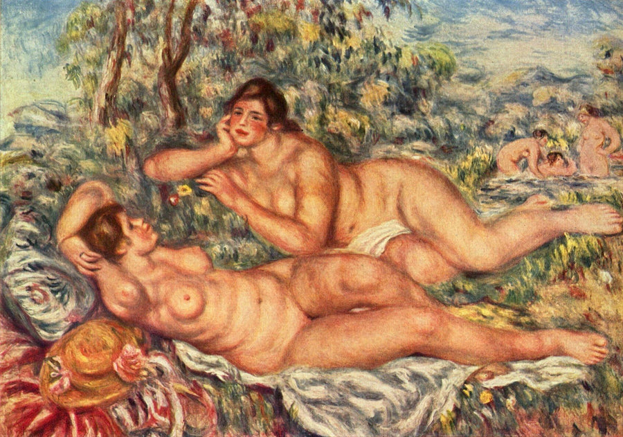 The Bathers by Pierre-Auguste Renoir Reproduction for Sale by Blue Surf Art