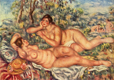 The Bathers by Pierre-Auguste Renoir Reproduction for Sale by Blue Surf Art