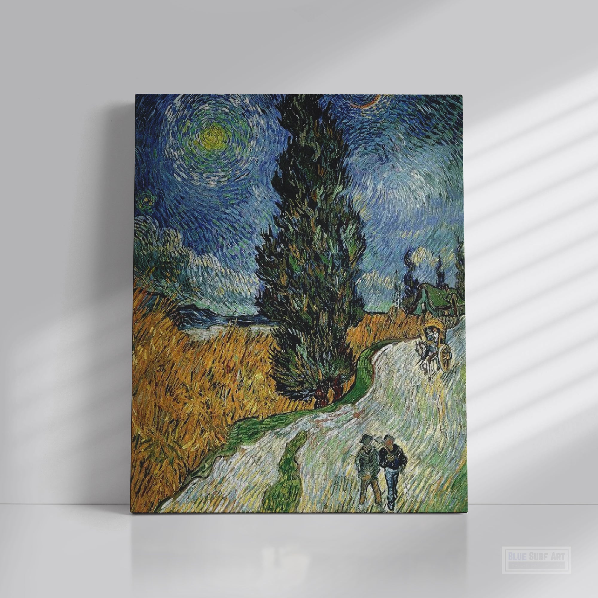 Road with Cypress and Star by Vincent van Gogh