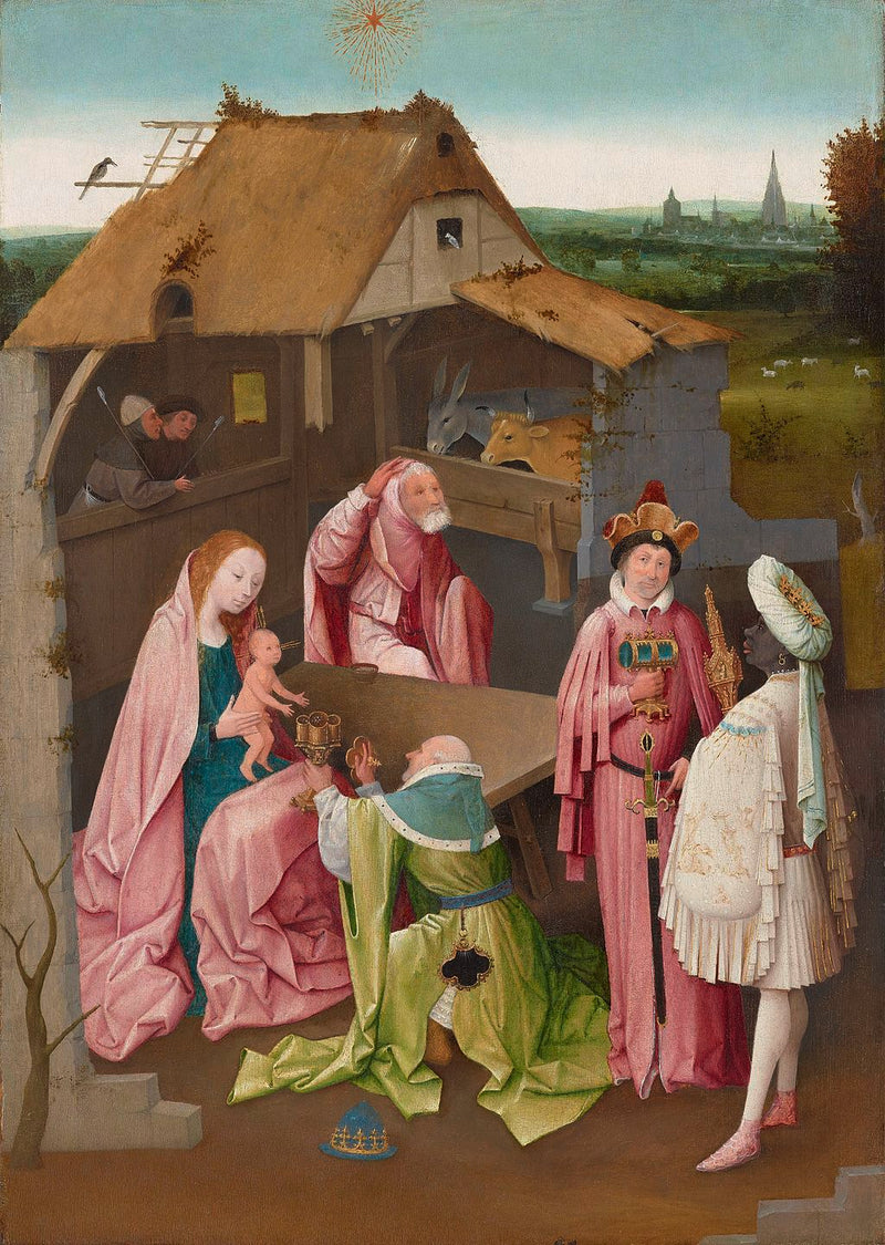 Adoration of the Magi (Bosch, Philadelphia) by Hieronymus Bosch Reproduction Oil on Canvas