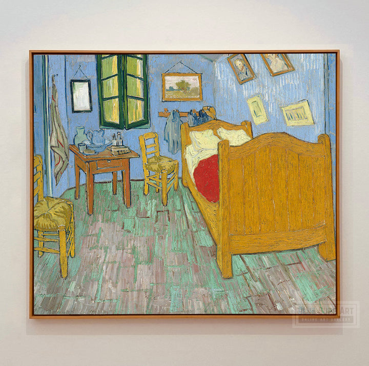 The Bedroom At Arles by Vincent van Gogh - Reproduction by Blue Surf Art