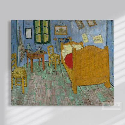 The Bedroom At Arles by Vincent van Gogh - Reproduction by Blue Surf Art