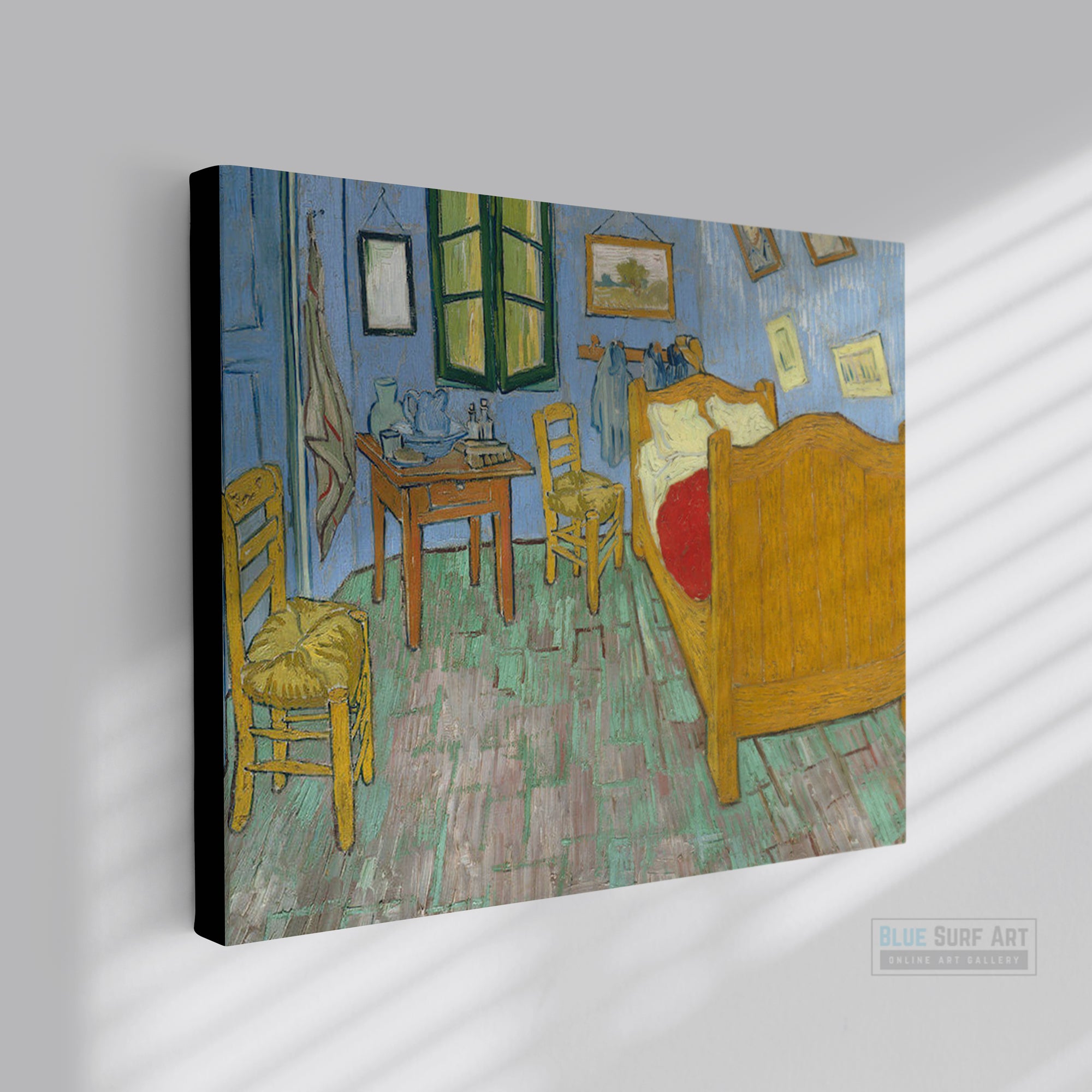 The Bedroom At Arles by Vincent van Gogh - Reproduction by Blue Surf Art