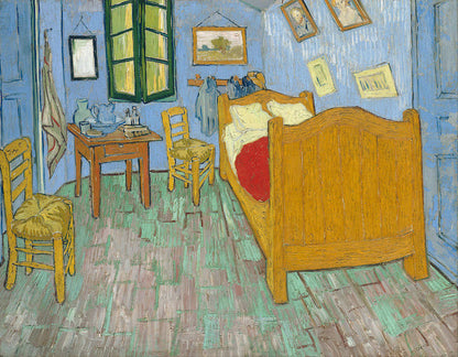 The Bedroom At Arles by Vincent van Gogh - Reproduction by Blue Surf Art