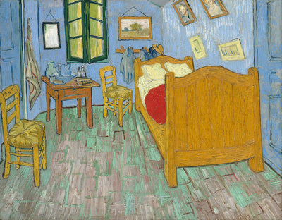 The Bedroom At Arles by Vincent van Gogh - Reproduction by Blue Surf Art