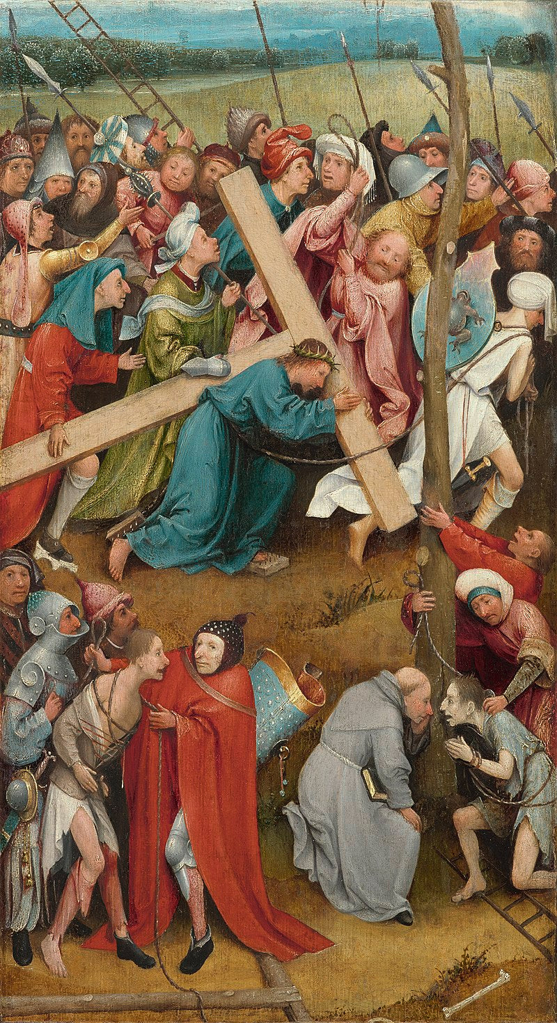 Christ Carrying the Cross (Bosch, Vienna) by Hieronymus Bosch Reproduction Oil on Canvas
