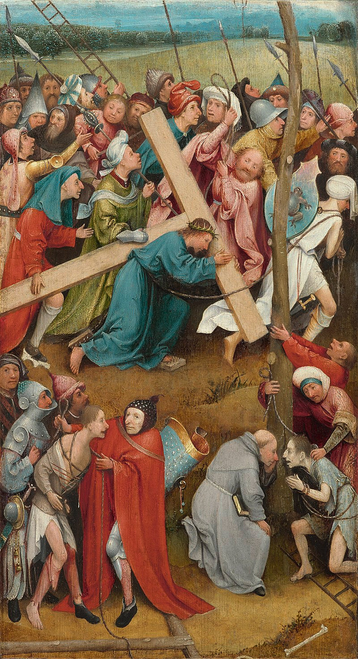 Christ Carrying the Cross (Bosch, Vienna) by Hieronymus Bosch Reproduction Oil on Canvas