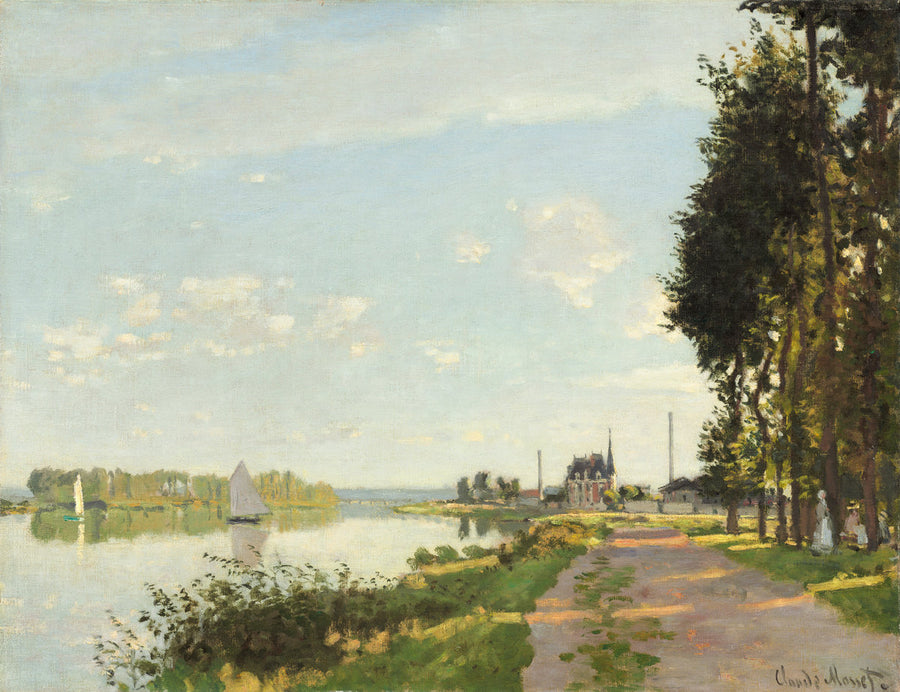 Argenteuil by Claude Monet, Monet painting, Monet wall art, Monet print, Monet landscape painting, Monet reproduction art