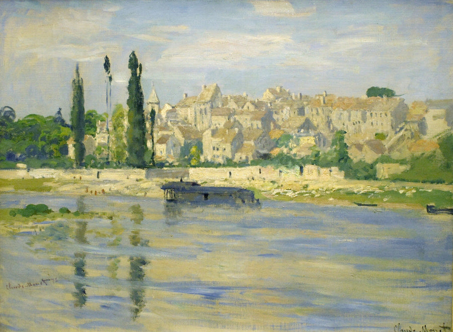 Carrieres Saint Denis by Claude Monet. Monet oil painting, monet canvas art, monet art for sale, monet wall art