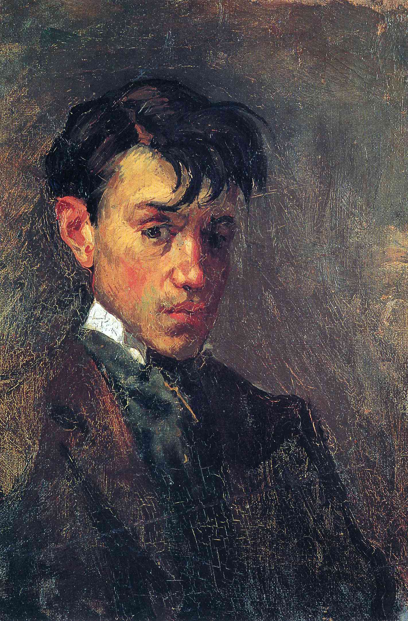 Self-Portrait by Pablo Picasso. Picasso artworks, Picasso wall art, Picasso canvas art, Picasso reproduction for sale, Picasso oil painting on canvas, Blue Surf Art