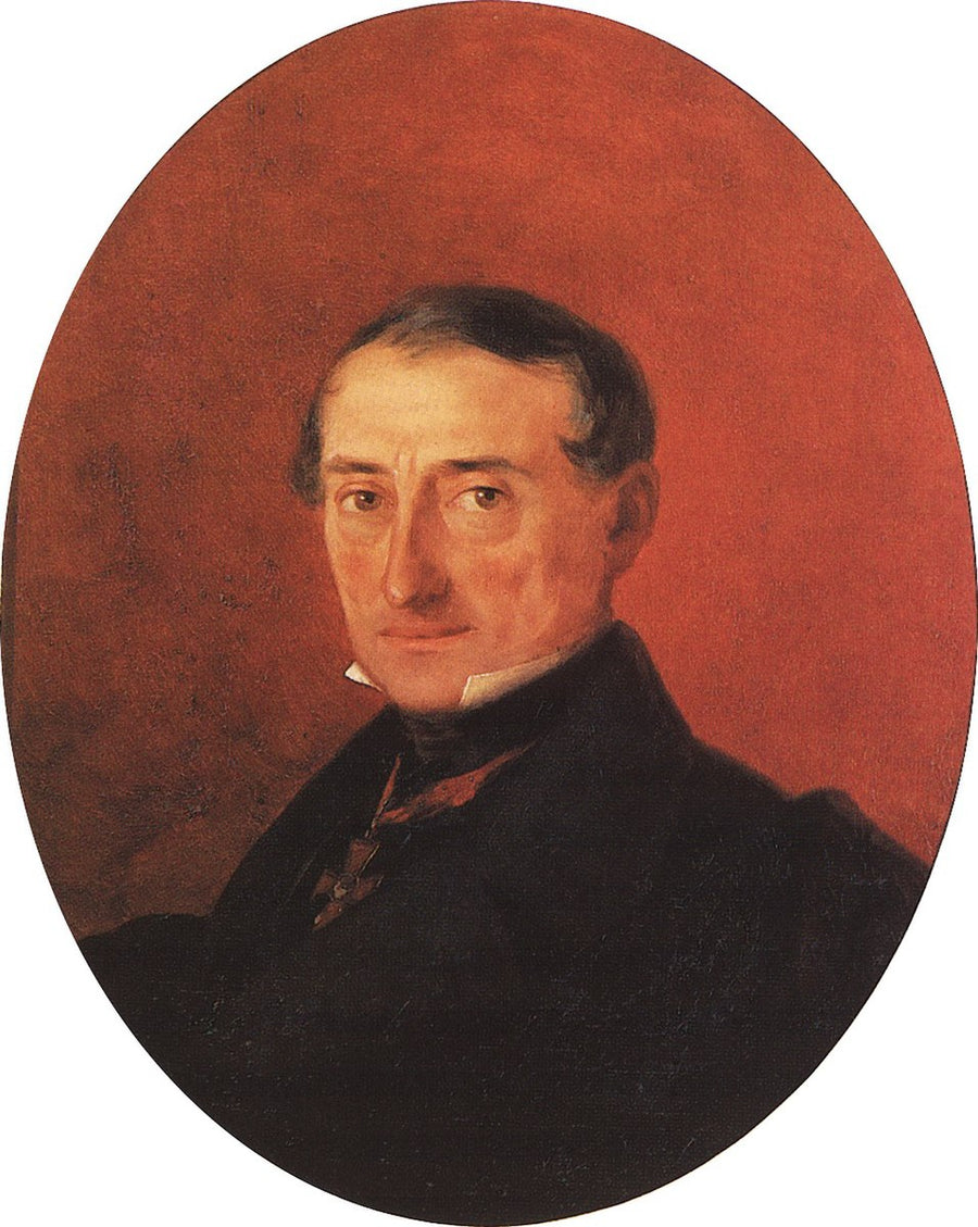 Portrait of A. Kaznacheev Painting by Ivan Aivazovsky Reproduction
