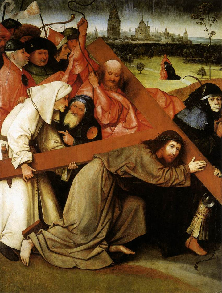 Christ Carrying the Cross (Bosch, Madrid) by Hieronymus Bosch Reproduction Oil on Canvas