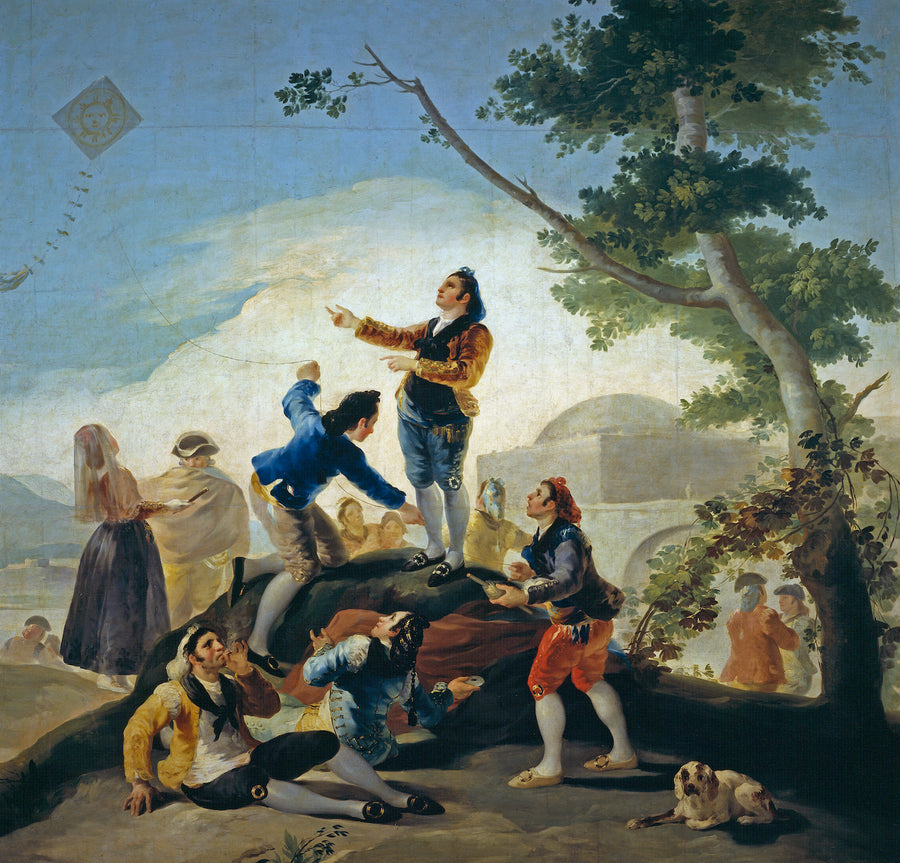 The Kite by Francisco Goya Reproduction for Sale