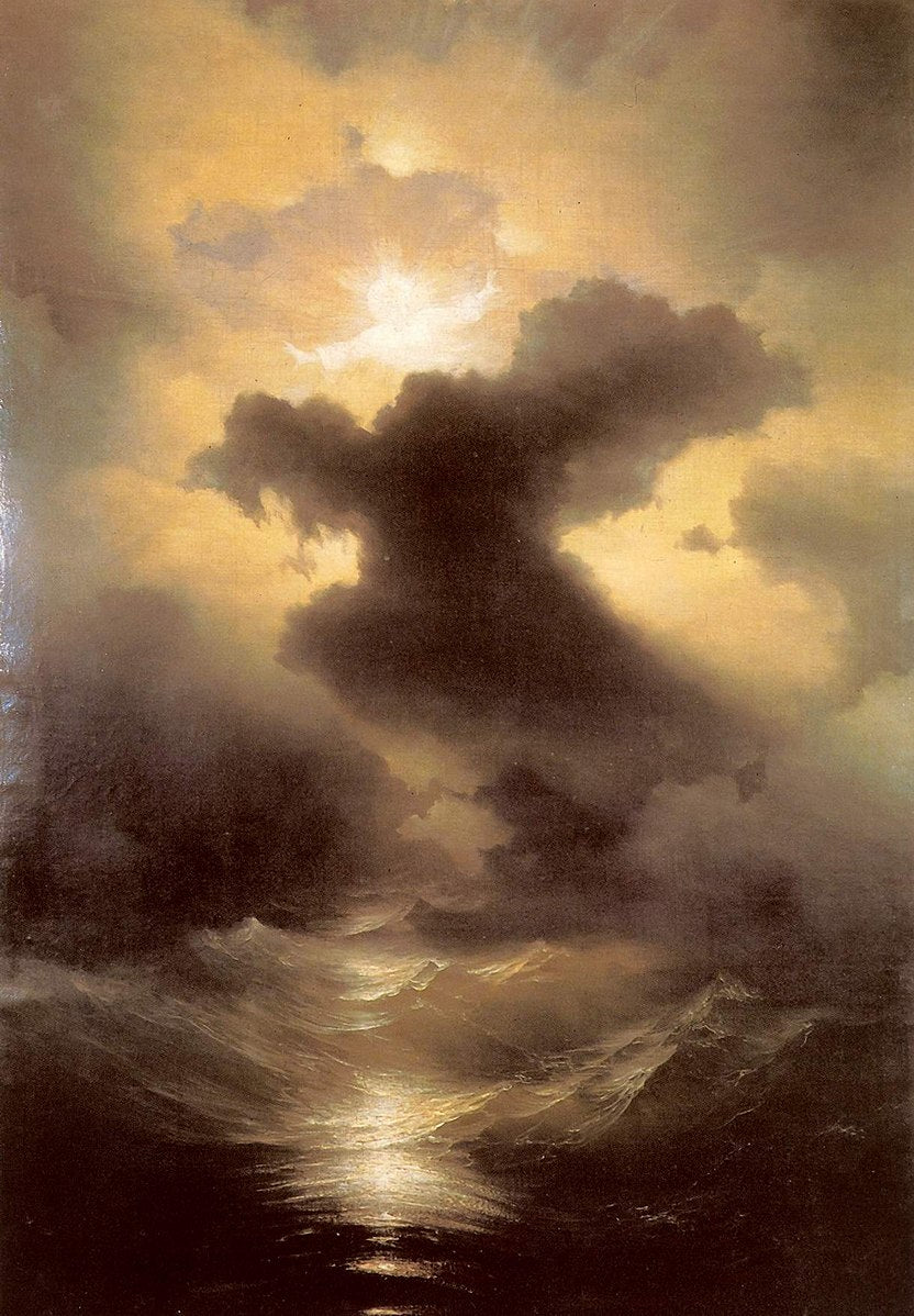 Chaos. The Genesis Painting by Ivan Aivazovsky Reproduction