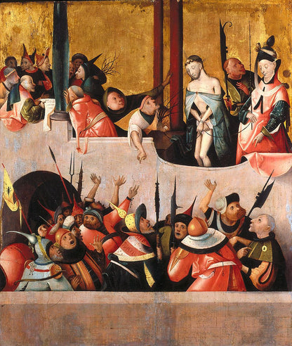 Ecce Homo (Bosch, 1510s) by Hieronymus Bosch Reproduction Oil on Canvas by Blue Surf Art