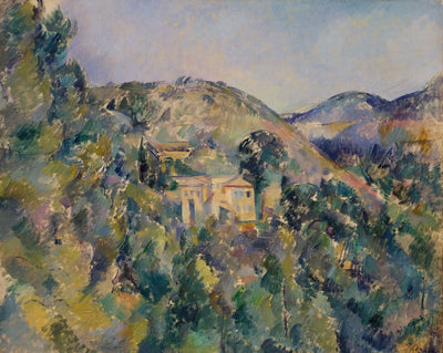 View of the Domaine Saint-Joseph by Paul Cézanne Reproduction for Sale - Blue Surf Art