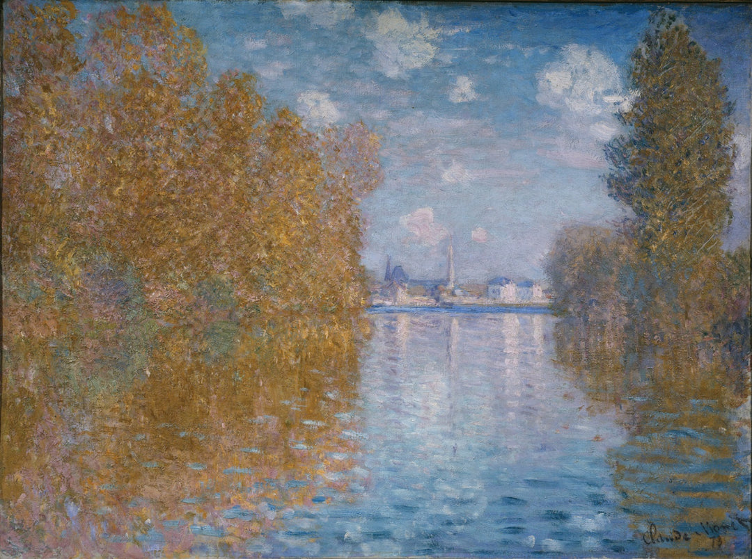 Autumn Effect at Argenteuil by Claude Monet