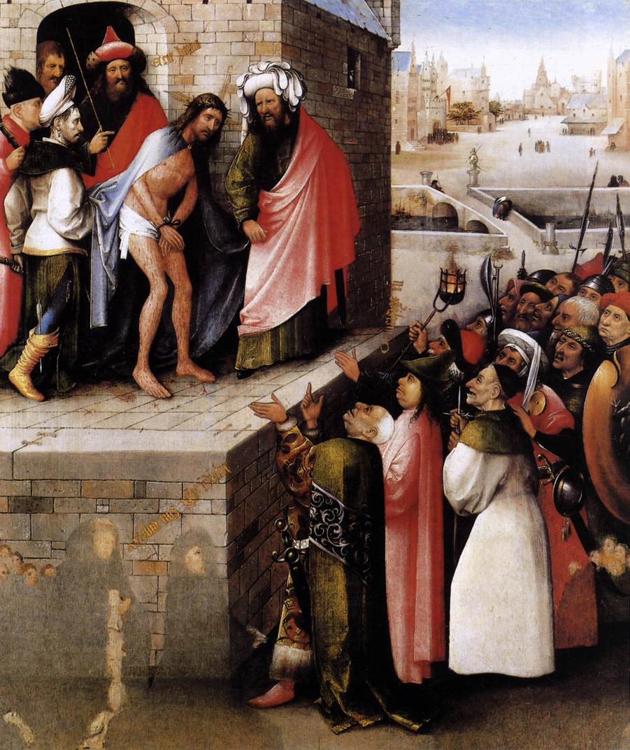 Ecce Homo (Frankfurt) by Hieronymus Bosch Reproduction Oil on Canvas by Blue Surf Art