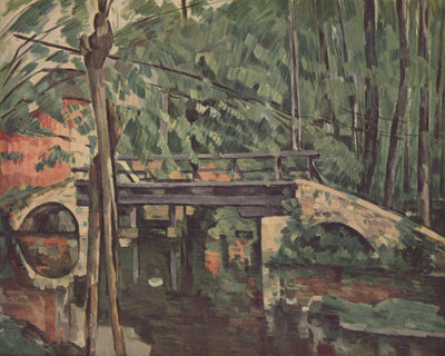 Maincy Bridge by Paul Cézanne Reproduction for Sale - Blue Surf Art