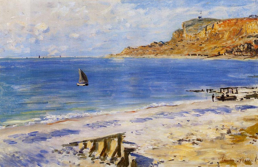 Sailing At Sainte Adresse by Claude Monet. Monet artworks, Monet reproduction for sale