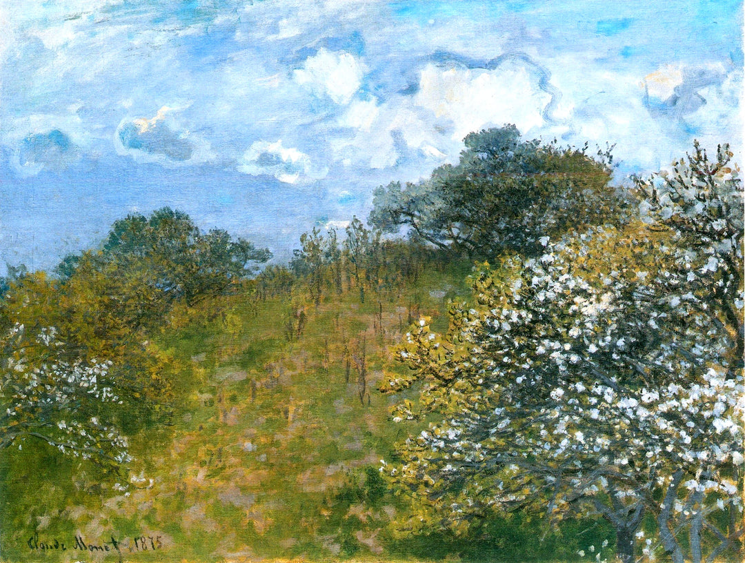 Springtime by Claude Monet. Monet wall art, Monet artworks, Monet reproduction for sale