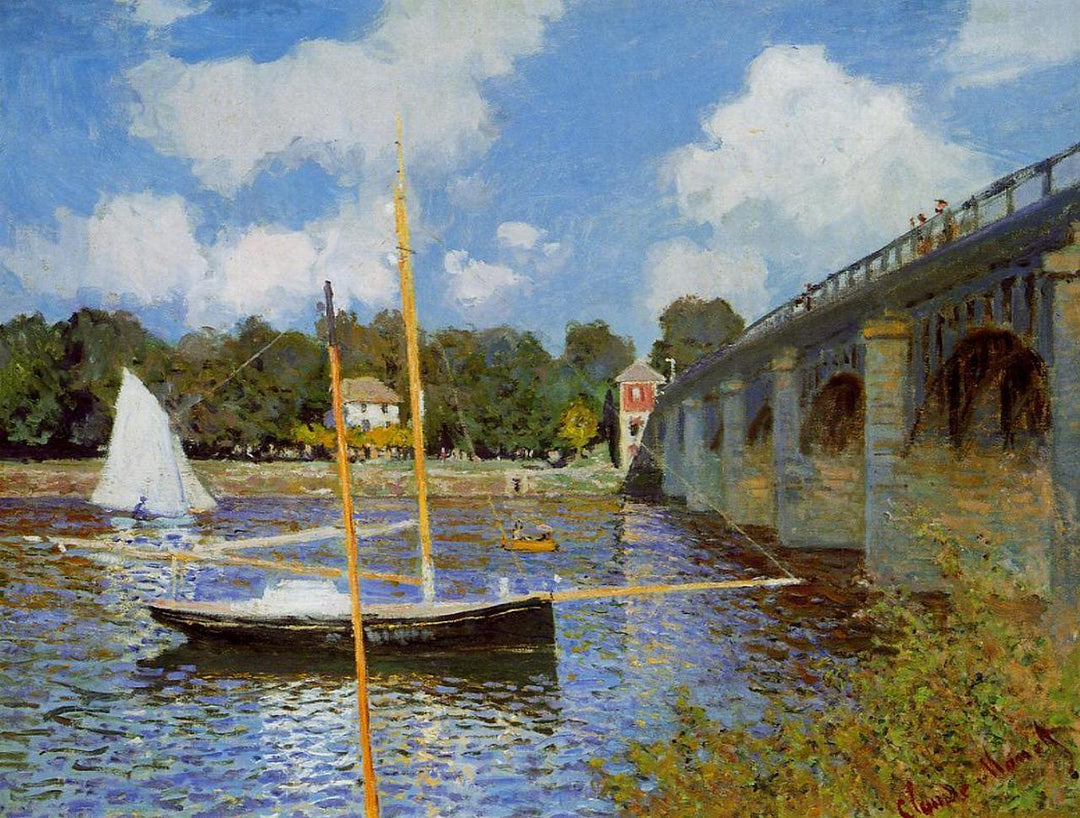 The Bridge at Argenteuil by Claude Monet
