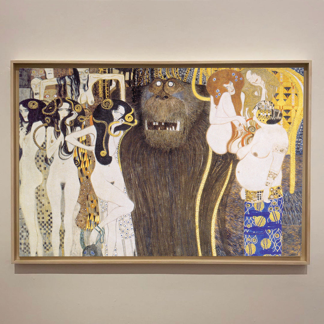The Beethoven Frieze, The Hostile Powers Part 1 by Gustav Klimt - 4