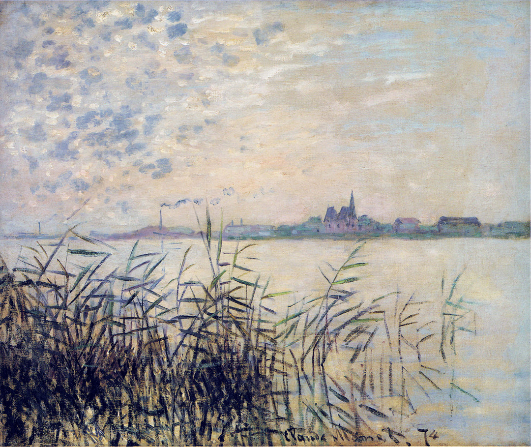 The Seine near Argenteuil by Claude Monet. Monet artworks, Monet reproduction for sale