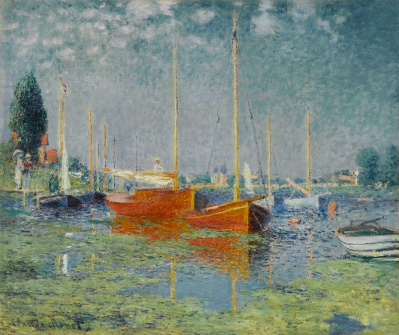 Argenteuil by Claude Monet. Monet artworks, monet reproduction painting for sale. 