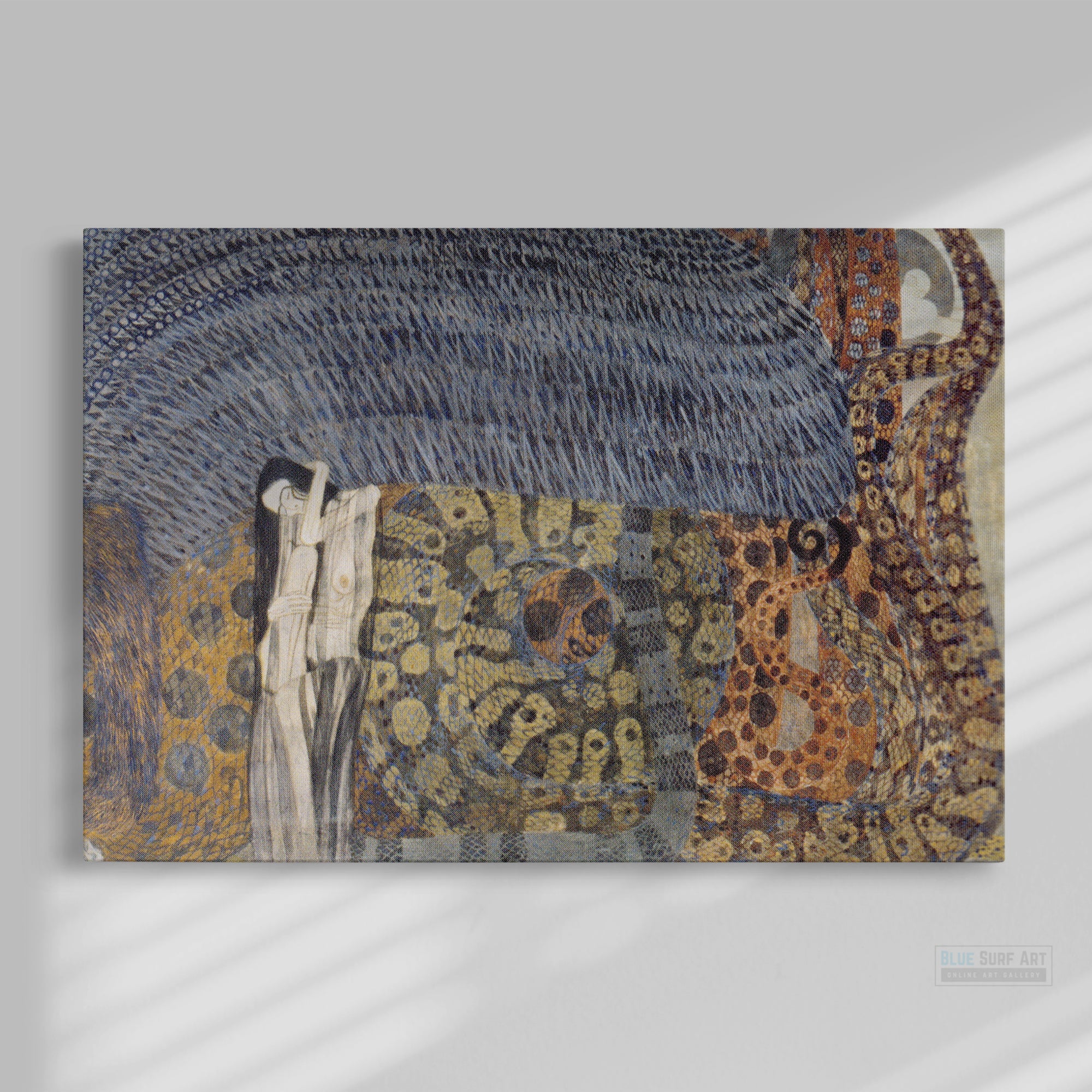 The Beethoven Frieze, The Hostile Powers Part 2 by Gustav Klimt 
