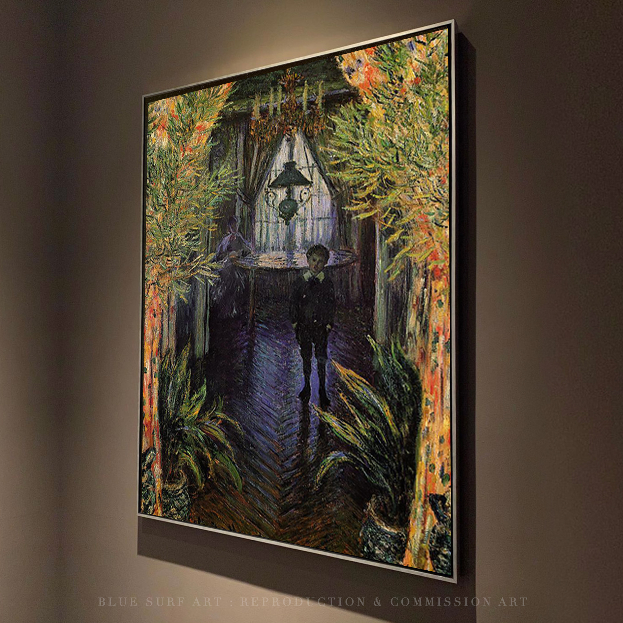 A Corner of the Apartment, 1975. Reproduction for Sale  I  Blue Surf Art - side view
