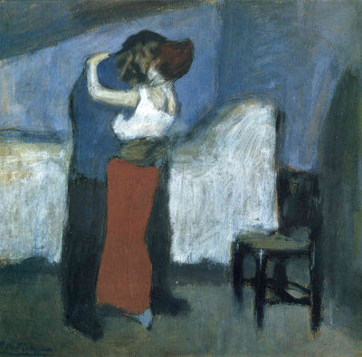 Embrace by Pablo Picasso. Picasso artworks, Picasso wall art, Picasso canvas art, Picasso reproduction for sale, Picasso oil painting on canvas, Blue Surf Art