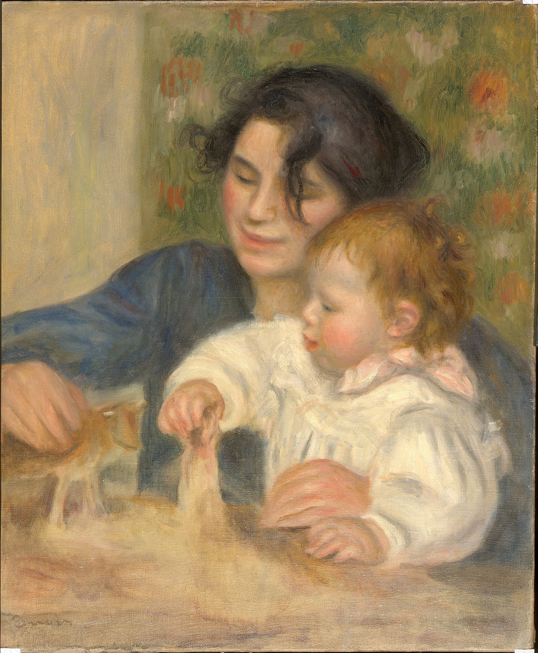 Gabrielle et Jean by Pierre-Auguste Renoir Reproduction for Sale by Blue Surf Art